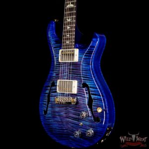 Paul Reed Smith PRS Core 10 Top Hollowbody II Piezo HB2P Rosewood Fingerboard Violet Sapphire Burst - Image 2