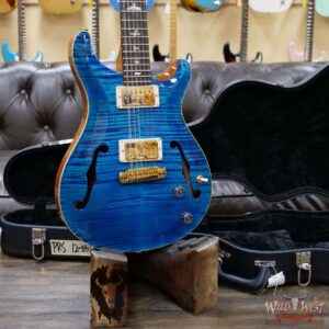 Paul Reed Smith PRS Core Flame Maple Top Hollowbody I HB1 12-String Rosewood Fingerboard Aquamarine - Image 8