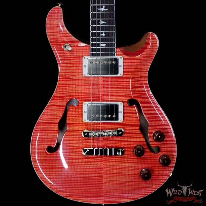 PRS Wild West Guitars 20th Anniversary Limited Run # 13 of 40 Wood Library Artist Package McCarty 594 Hollowbody II Salmon(Private Stock Color) - Image 4