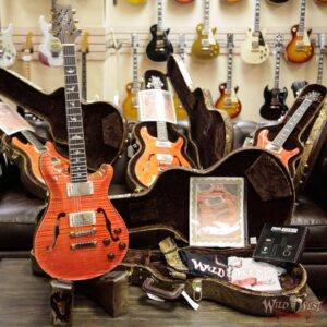 PRS Wild West Guitars 20th Anniversary Limited Run # 13 of 40 Wood Library Artist Package McCarty 594 Hollowbody II Salmon(Private Stock Color) - Image 12