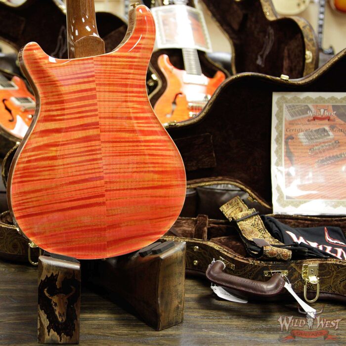 PRS Wild West Guitars 20th Anniversary Limited Run # 13 of 40 Wood Library Artist Package McCarty 594 Hollowbody II Salmon(Private Stock Color) - Image 16