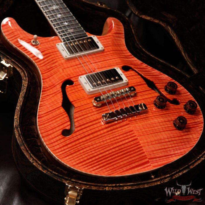 PRS Wild West Guitars 20th Anniversary Limited Run # 13 of 40 Wood Library Artist Package McCarty 594 Hollowbody II Salmon(Private Stock Color) - Image 14