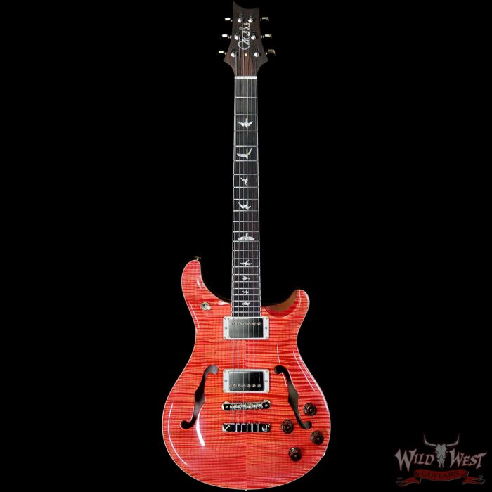 PRS Wild West Guitars 20th Anniversary Limited Run # 13 of 40 Wood Library Artist Package McCarty 594 Hollowbody II Salmon(Private Stock Color) - Image 5