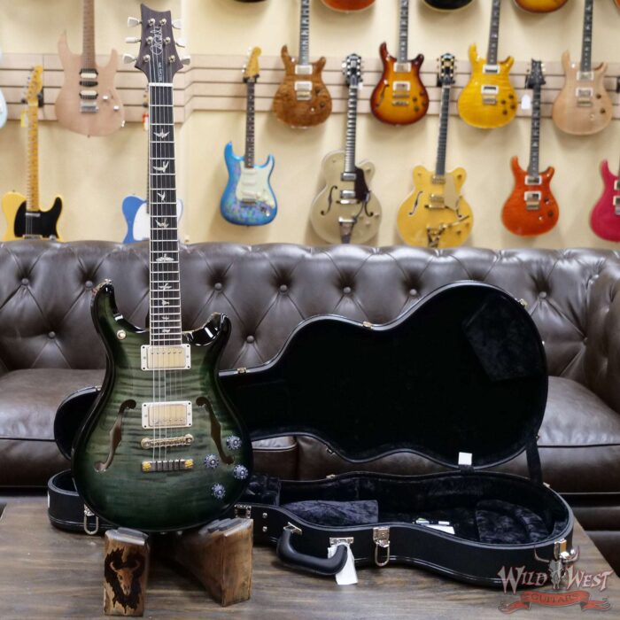 Paul Reed Smith PRS Core McCarty 594 Hollowbody II HB2 Trampas Green Smokeburst - Image 5