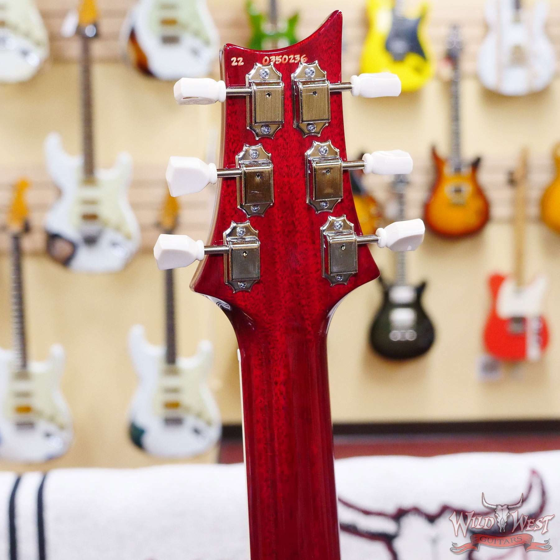 prs-hbii594-350236-d5__wwg.jpg Paul Reed Smith PRS Core Series McCarty 594 Hollowbody II Rosewood Fingerboard Ruby Red - Image 10