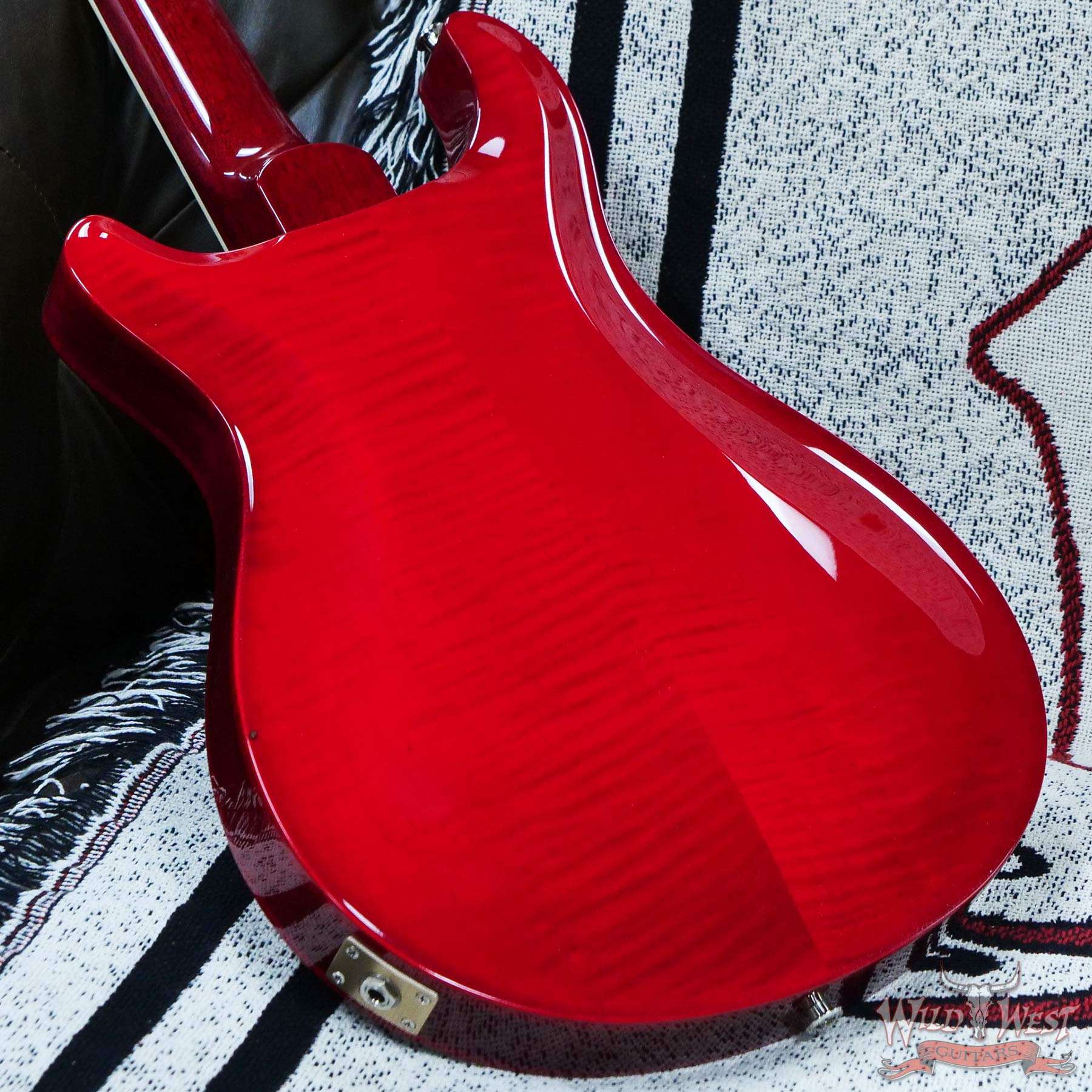 prs-hbii594-350236-d6__wwg.jpg Paul Reed Smith PRS Core Series McCarty 594 Hollowbody II Rosewood Fingerboard Ruby Red - Image 11