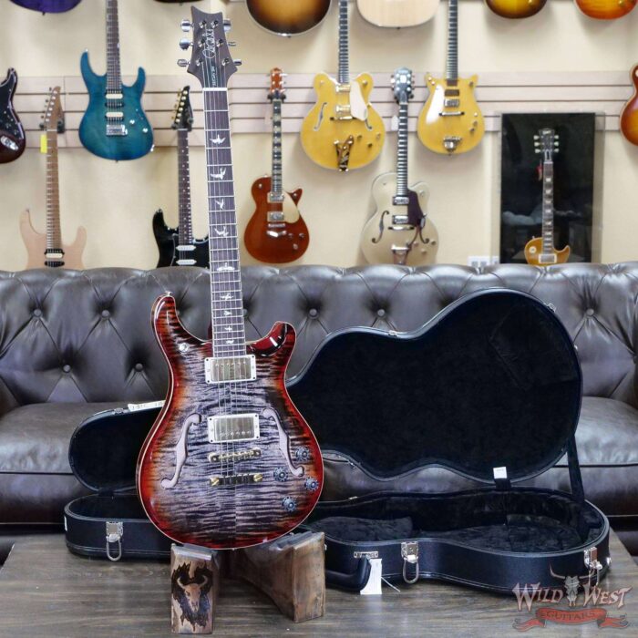 Paul Reed Smith PRS Core McCarty 594 Hollowbody II HB 2 Charcoal Cherry Burst - Image 6