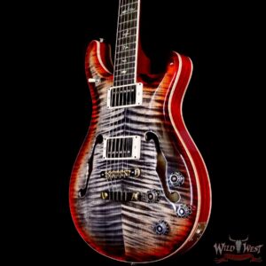 Paul Reed Smith PRS Core Series McCarty 594 Hollowbody II HBII594 Rosewood Fingerboard Charcoal Cherry Burst 5.95 LBS - Image 2