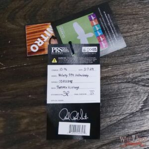 Paul Reed Smith PRS Core Series McCarty 594 Hollowbody II HBII594 Rosewood Fingerboard Charcoal Cherry Burst 5.95 LBS - Image 12