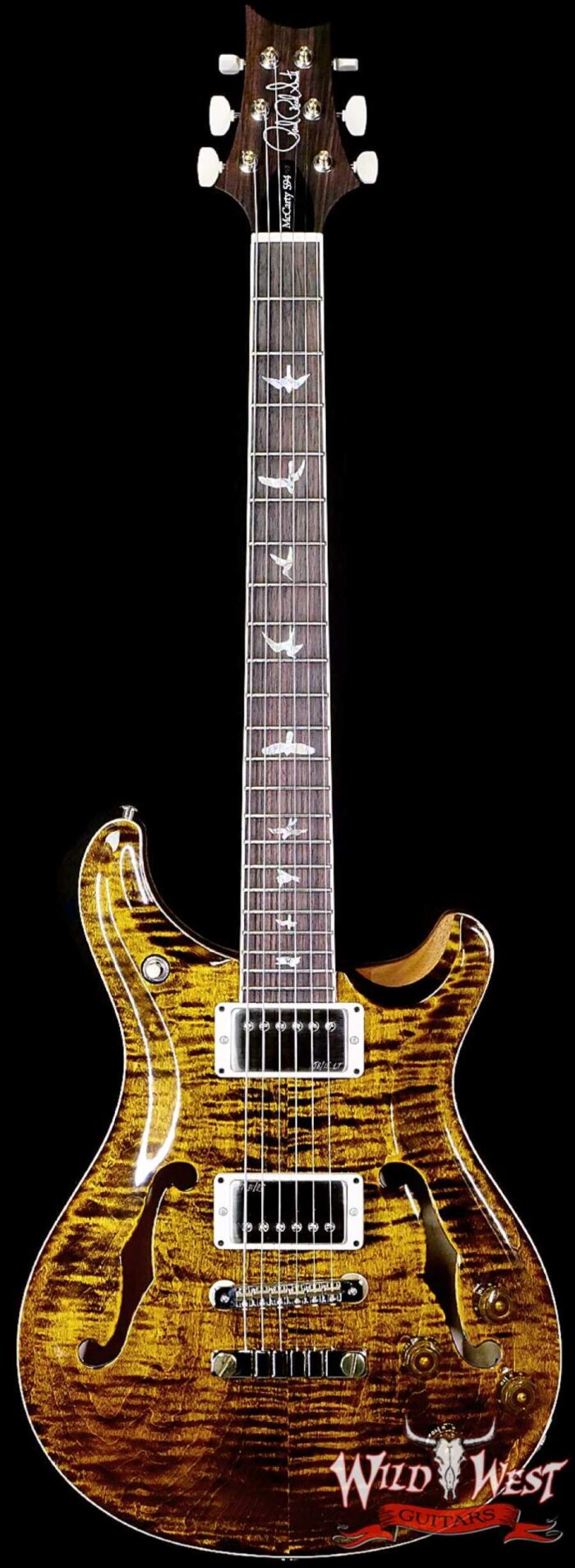 Paul Reed Smith PRS Core Series McCarty 594 Hollowbody II Yellow Tiger 5.60 LBS - Image 1