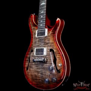 Paul Reed Smith PRS Core Series Hollowbody II Piezo HB2 Charcoal Cherry Burst - Image 2