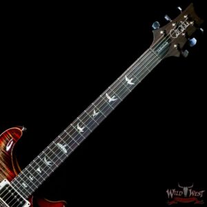 Paul Reed Smith PRS Core Series Hollowbody II Piezo HB2 Charcoal Cherry Burst - Image 4