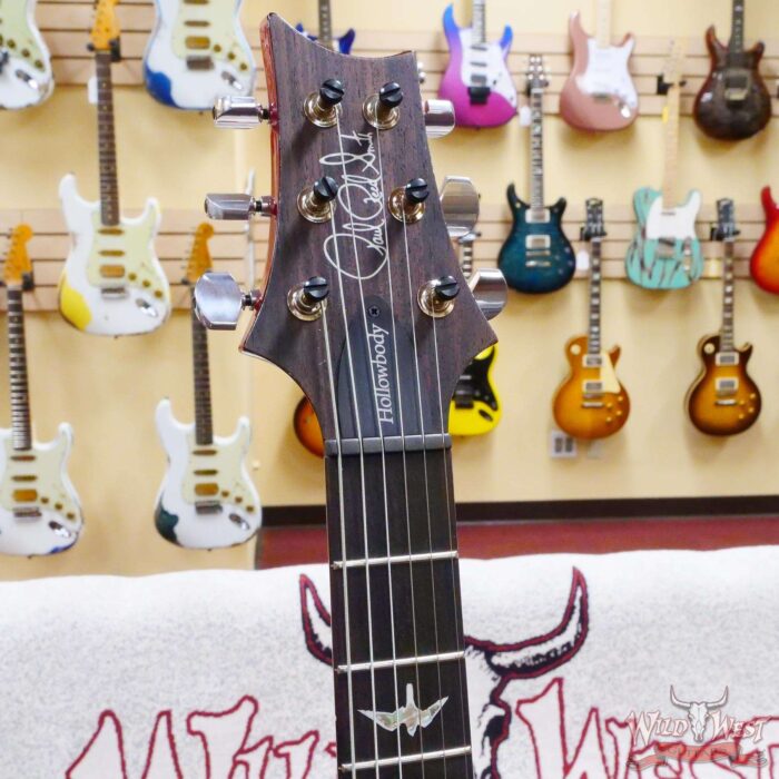 Paul Reed Smith PRS Core Series Hollowbody II Piezo HB2 Charcoal Cherry Burst - Image 7