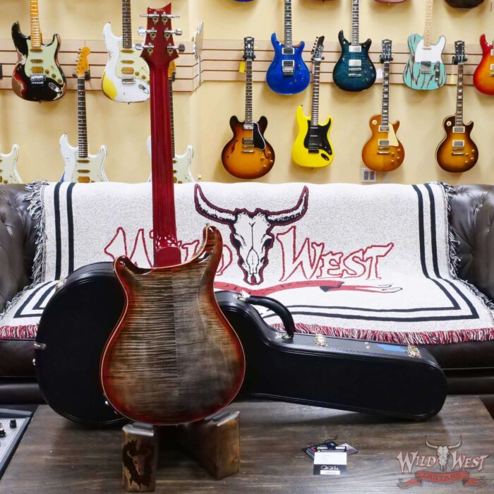 Paul Reed Smith PRS Core Series Hollowbody II Piezo HB2 Charcoal Cherry Burst - Image 9