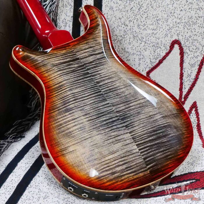 Paul Reed Smith PRS Core Series Hollowbody II Piezo HB2 Charcoal Cherry Burst - Image 11