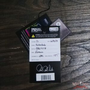 Paul Reed Smith PRS Core Series Hollowbody II Piezo HB2 Charcoal Cherry Burst - Image 12