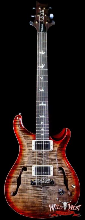Paul Reed Smith PRS Core Series Hollowbody II Piezo HB2 Charcoal Cherry Burst