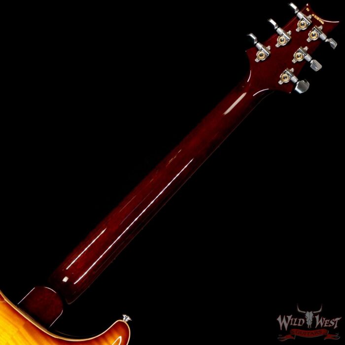 Paul Reed Smith PRS Core Flame Top Hollowbody II Piezo HB2 Rosewood Fingerboard Tobacco Burst - Image 5