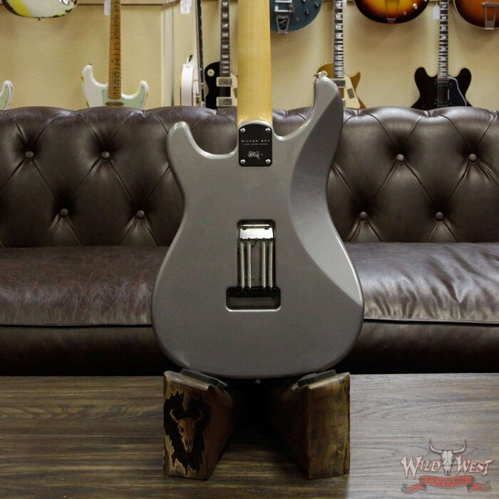 2018 Paul Reed Smith PRS John Mayer Signature Model Silver Sky Maple Neck Rosewood Board Tungsten ( Silver ) - Image 13