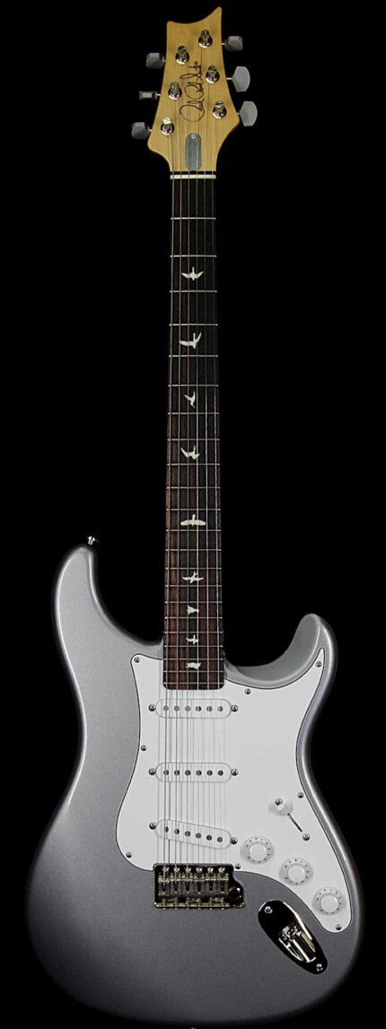 2018 Paul Reed Smith PRS John Mayer Signature Model Silver Sky Maple Neck Rosewood Board Tungsten ( Silver )