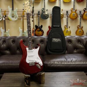Paul Reed Smith PRS John Mayer Signature Model Silver Sky Rosewood Board Horizon (Red) - Image 5