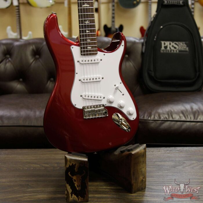 Paul Reed Smith PRS John Mayer Signature Model Silver Sky Rosewood Board Horizon (Red) - Image 7