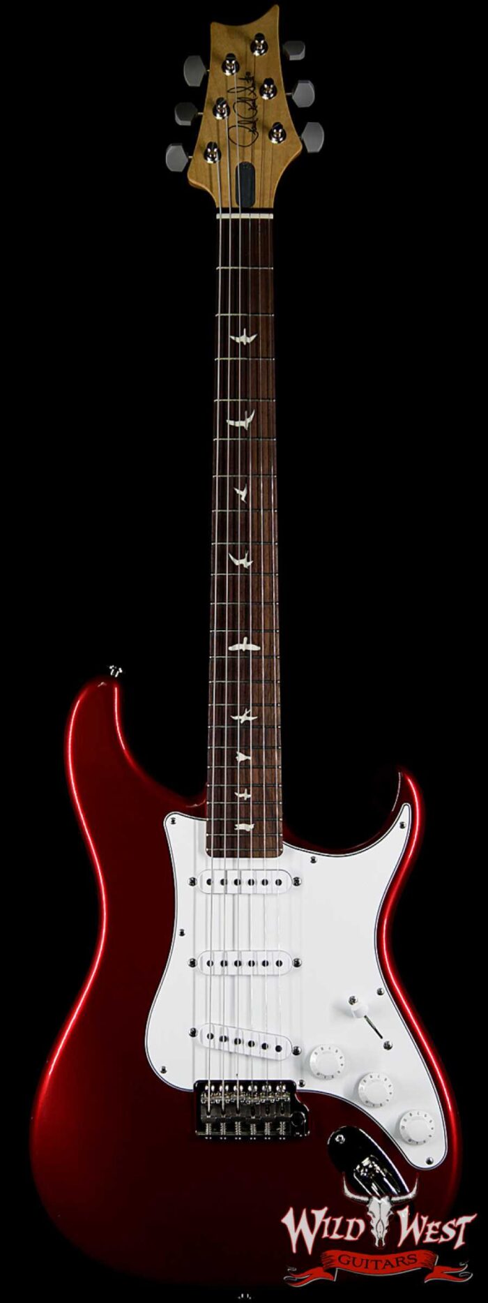 Paul Reed Smith PRS John Mayer Signature Model Silver Sky Rosewood Board Horizon (Red) - Image 1