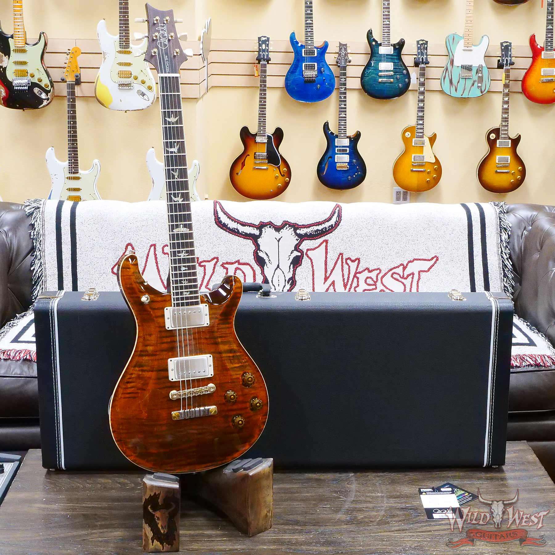 prs-mc594-365913-d1__wwg.jpg Paul Reed Smith PRS Core Series McCarty 594 Rosewood Fingerboard Orange Tiger - Image 6