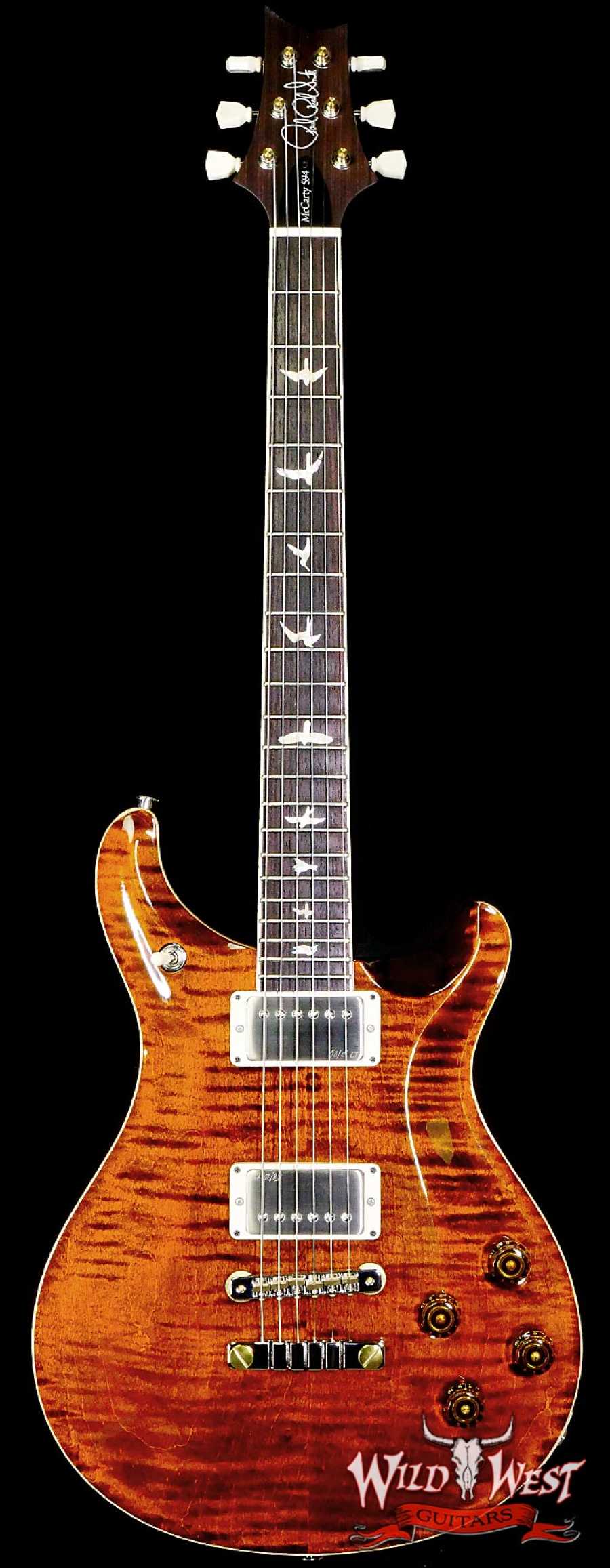 prs-mc594-365913-main__wwg_large.jpg Paul Reed Smith PRS Core Series McCarty 594 Rosewood Fingerboard Orange Tiger - Image 1