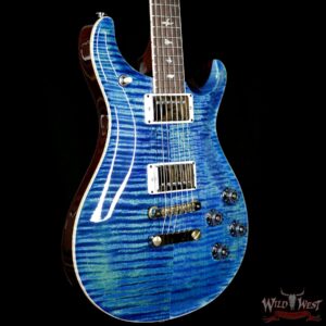 Paul Reed Smith PRS Flame Maple Top McCarty 594 Brazilian Rosewood Fretboard River Blue - Image 4