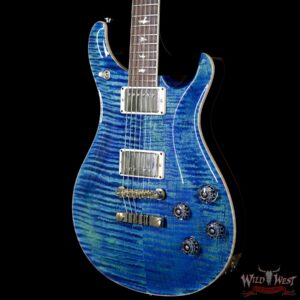 Paul Reed Smith PRS Flame Maple Top McCarty 594 Brazilian Rosewood Fretboard River Blue - Image 2