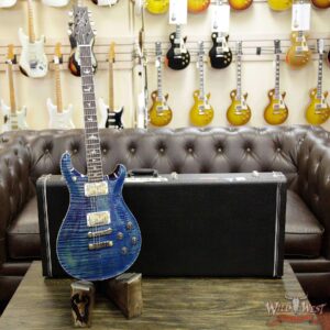 Paul Reed Smith PRS Flame Maple Top McCarty 594 Brazilian Rosewood Fretboard River Blue - Image 12
