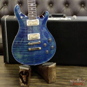 Paul Reed Smith PRS Flame Maple Top McCarty 594 Brazilian Rosewood Fretboard River Blue - Image 13