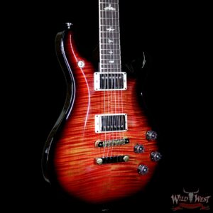 PRS Paul Reed Smith Flame Maple 10 Top McCarty 594 Rosewood Fretboard Blood Orange Smokeburst - Image 4