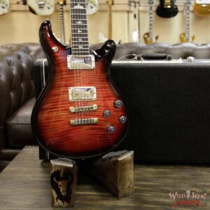 PRS Paul Reed Smith Flame Maple 10 Top McCarty 594 Rosewood Fretboard Blood Orange Smokeburst - Image 13