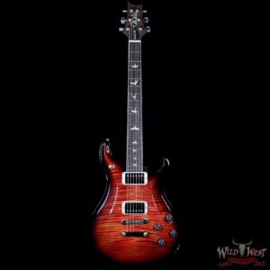 PRS Paul Reed Smith Flame Maple 10 Top McCarty 594 Rosewood Fretboard Blood Orange Smokeburst - Image 5