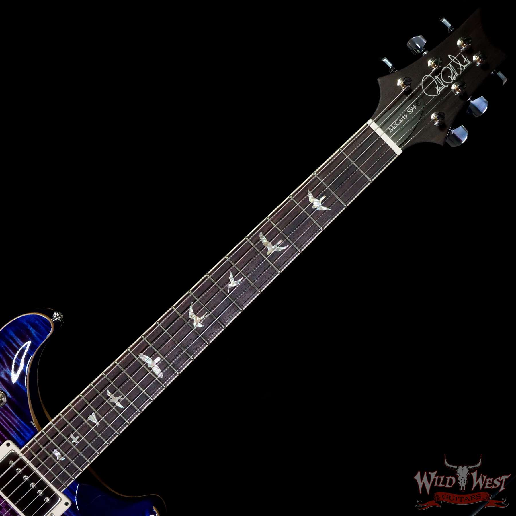 prs-mc594hbii-vbb-303702-nf__wwg.jpg Paul Reed Smith PRS Core McCarty 594 Hollowbody II HB2 Violet Blue Burst - Image 4