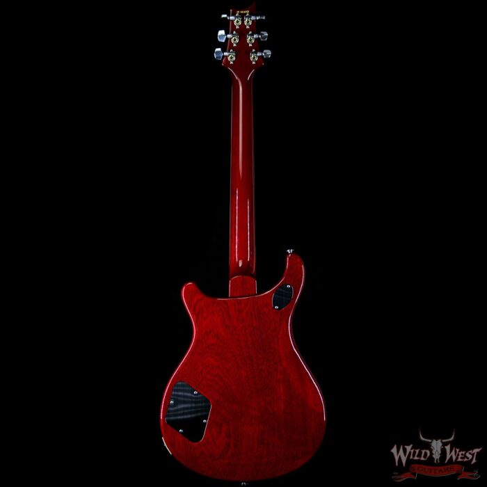 PRS McCarty 594 Soapbar P90 Flame Maple Top Rosewood Fingerboard Blood Orange - Image 6