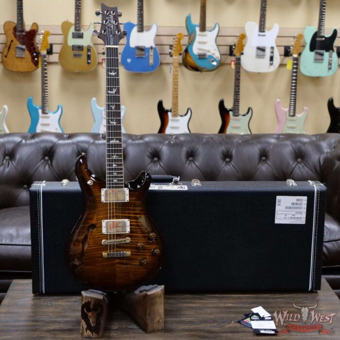 Paul Reed Smith PRS Core McCarty 594 Semi-Hollow Rosewood Fingerboard Black Gold Wraparound - Image 5