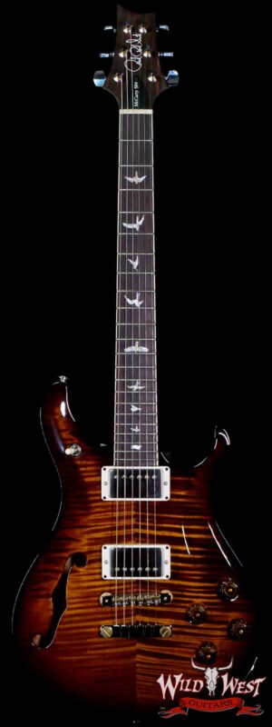 Paul Reed Smith PRS Core McCarty 594 Semi-Hollow Rosewood Fingerboard Black Gold Wraparound