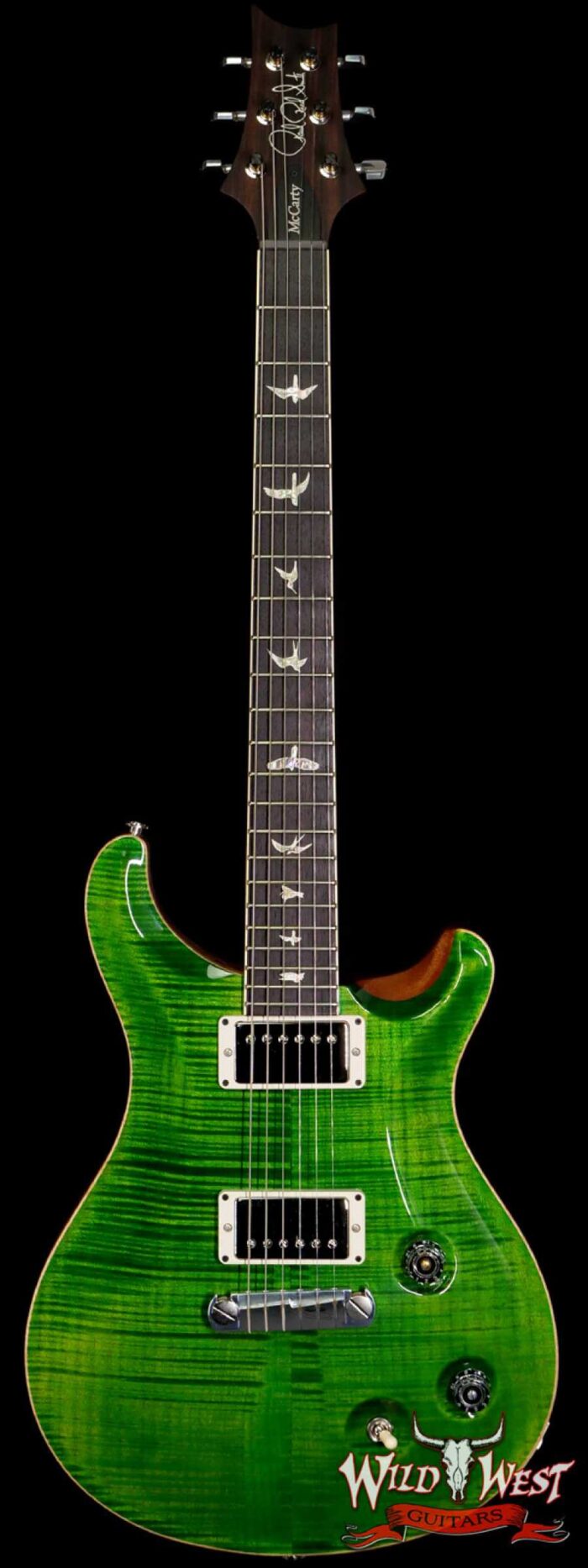 Paul Reed Smith PRS Core McCarty Flame Top East Indian Rosewood Fingerboard Emerald - Image 1