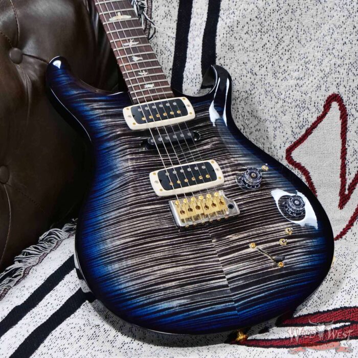 2020 Paul Reed Smith PRS 2020 Experience Modern Eagle V Charcoal Blue Wrap Burst - Image 7