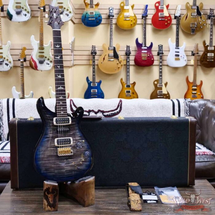 2020 Paul Reed Smith PRS 2020 Experience Modern Eagle V Charcoal Blue Wrap Burst - Image 6