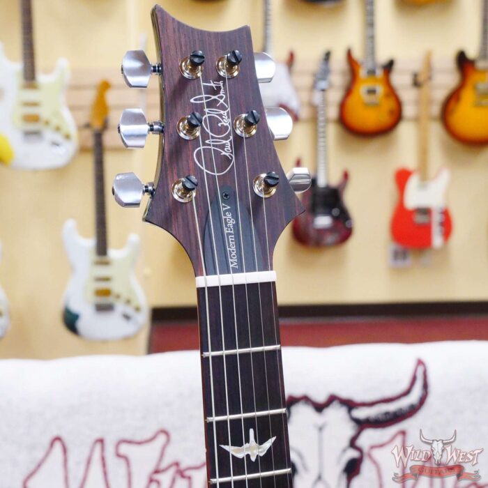 Paul Reed Smith PRS Core Series Modern Eagle V ME5 Rosewood Board Faded Whale Blue Smokeburst - Image 6