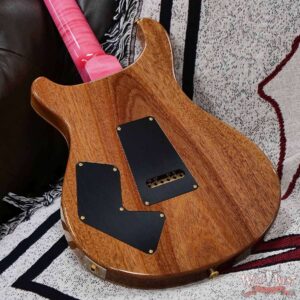 Paul Reed Smith PRS Wood Library 10 Top Quilt Modern Eagle V ME5 Flame Maple Neck Brazilian Rosewood Board Bonnie Pink 7.90 LBS (US Only / No International Shipping) - Image 11