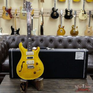 Paul Reed Smith PRS Limited Edition Special 22 Semi-Hollow Rosewood Fingerboard Santana Yellow - Image 11