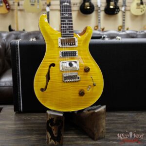 Paul Reed Smith PRS Limited Edition Special 22 Semi-Hollow Rosewood Fingerboard Santana Yellow - Image 12