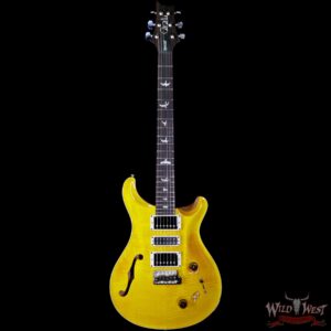 Paul Reed Smith PRS Limited Edition Special 22 Semi-Hollow East Indian Rosewood Board Santana Yellow - Image 3