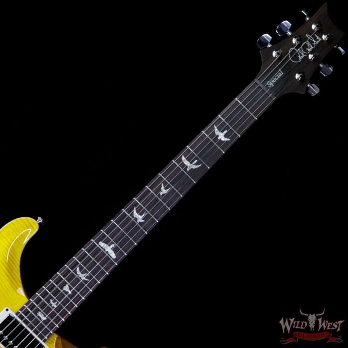 Paul Reed Smith PRS Limited Edition Special 22 Semi-Hollow East Indian Rosewood Board Santana Yellow - Image 5