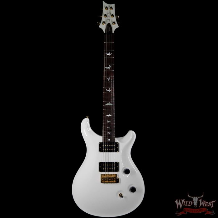 2005 PRS Dave Navarro Signature Custom 24 Brazilian Rosewood Fingerboard Jet White - Image 3